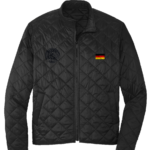 3Que Black Quilted Jacket