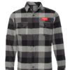 4444559 4749.png Relentless Long Sleeve Flannel Grey And Black