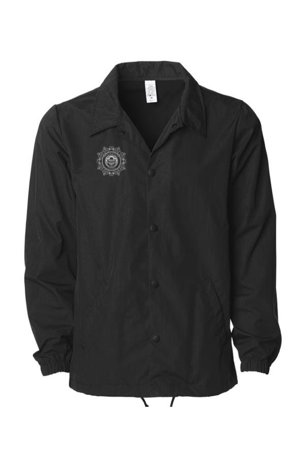 4451872 4645.png 3Que Black On Black Coaches Jacket